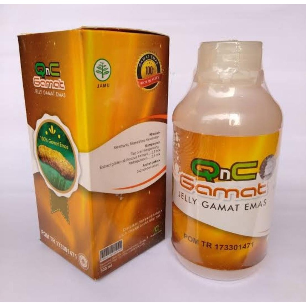 Jelly Gamat QNC Original 320ml | Jelly Gamat Emas Sea Cucumber Jelly Gamat