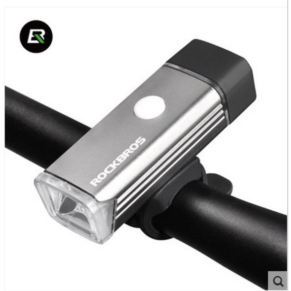 CG68J ROCKBROS Lampu Senter Depan Sepeda USB  Super Terang MTB Aksesoris