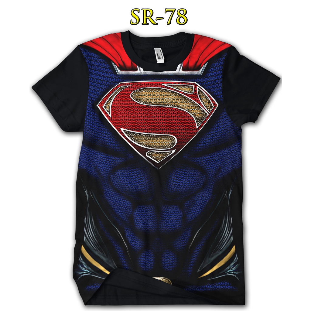 Baju Superman Kaos Anak Superman 3D #SR-78
