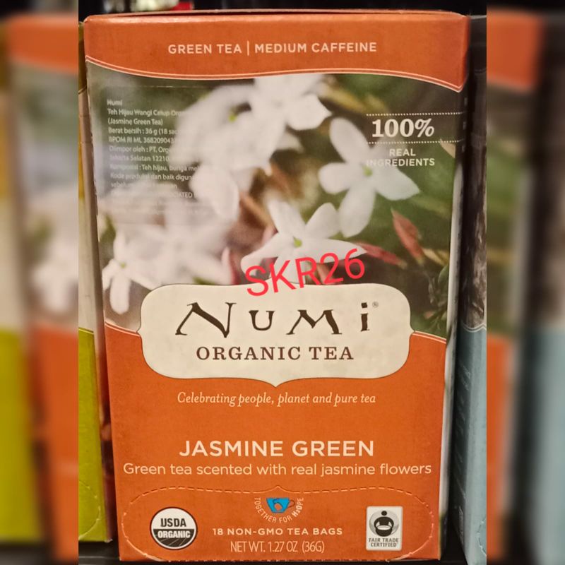 

Numi Organic Tea Jasmine Green (36G)