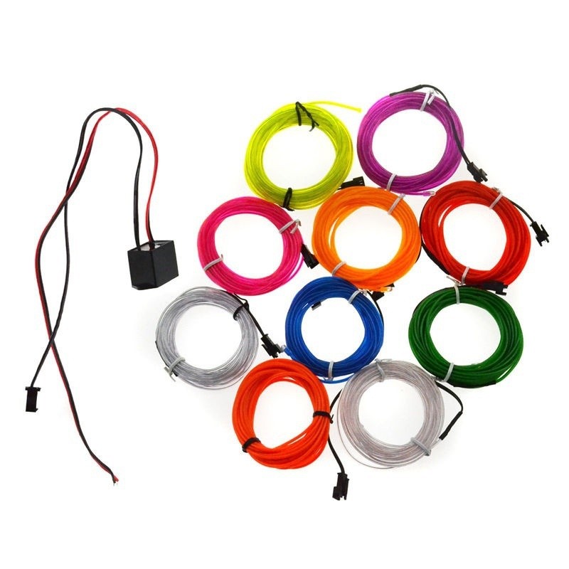 Lampu Strip Kabel Fleksibel Neon LED Neon 48-meter untuk