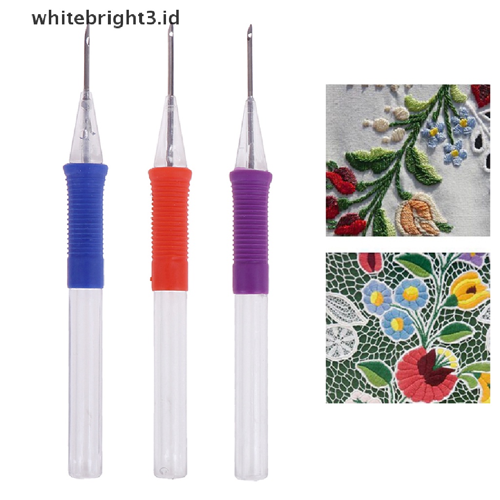 (whitebright3.id) Pen Jarum Bordir DIY