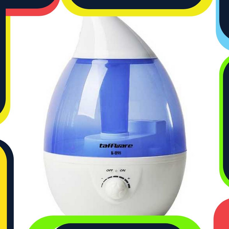 Bayar Ditempat Taffware Classic Drop 6 in 1 Ultrasonic Humidifier - HUMI H98