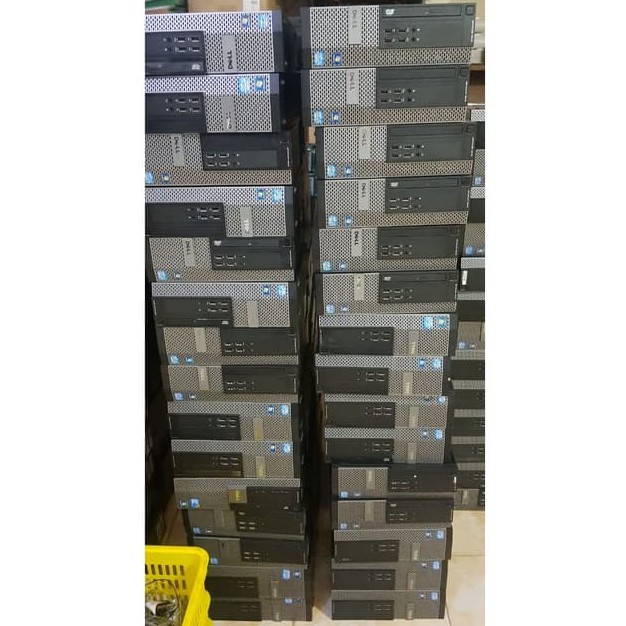 PC BUIT UP PC KOMPUTER SLIM DELL OPTIPLEX 790 DEKSTOP MONITOR 19 INCH