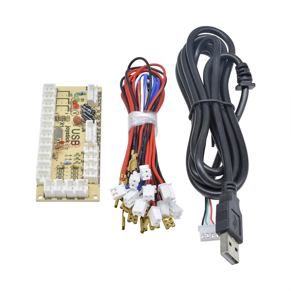 ✫〖ready to ship/COD〗✫  Zero Zero Delay Arcade USB Encoder PC to Joystick Button untuk MAME Fight Stick Control