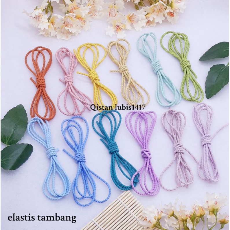 Tali elastis tambang/talimotif/talikaret