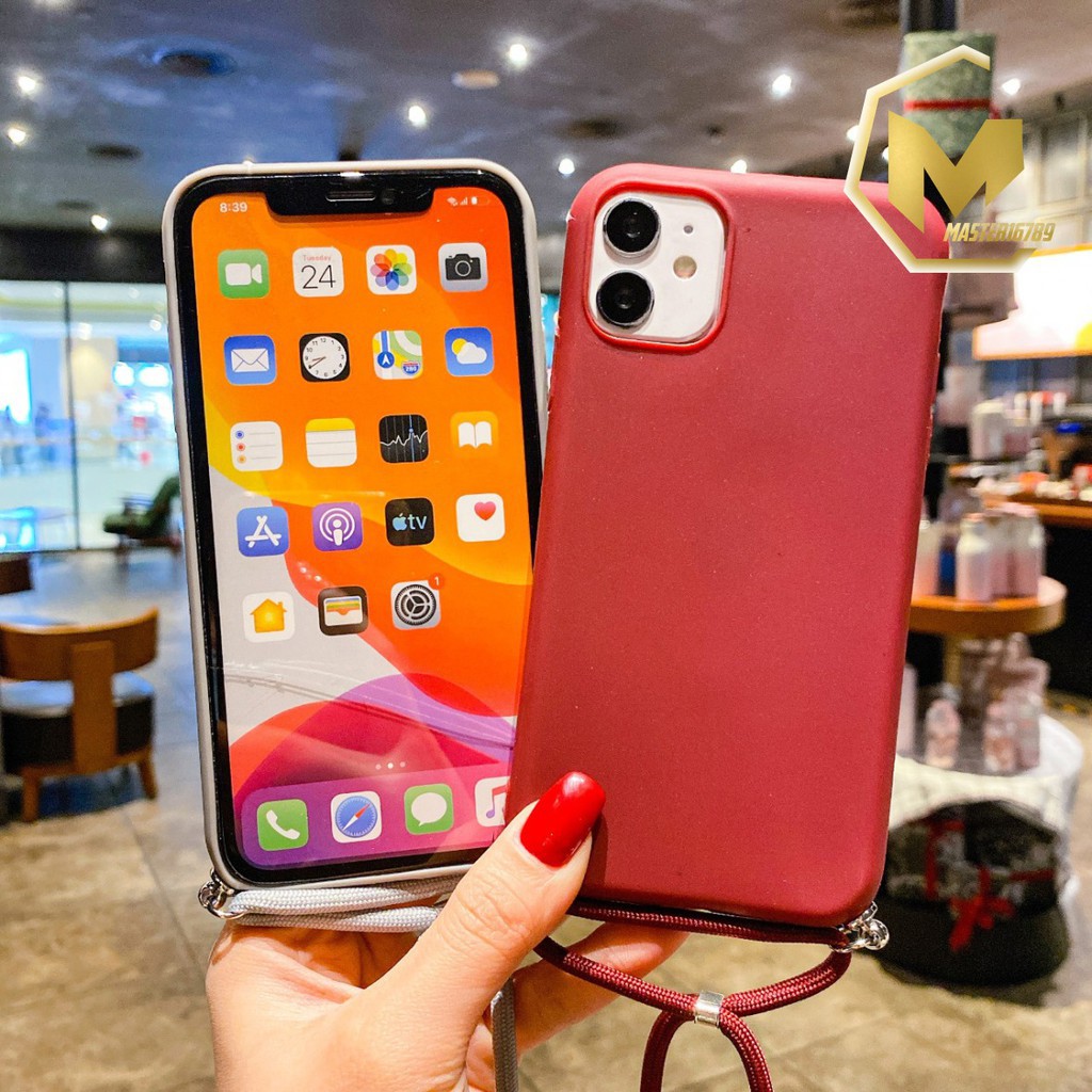 Softcase Slingcase Tali Lanyard Candy Xiaomi Redmi CC9 CC9E MA1446