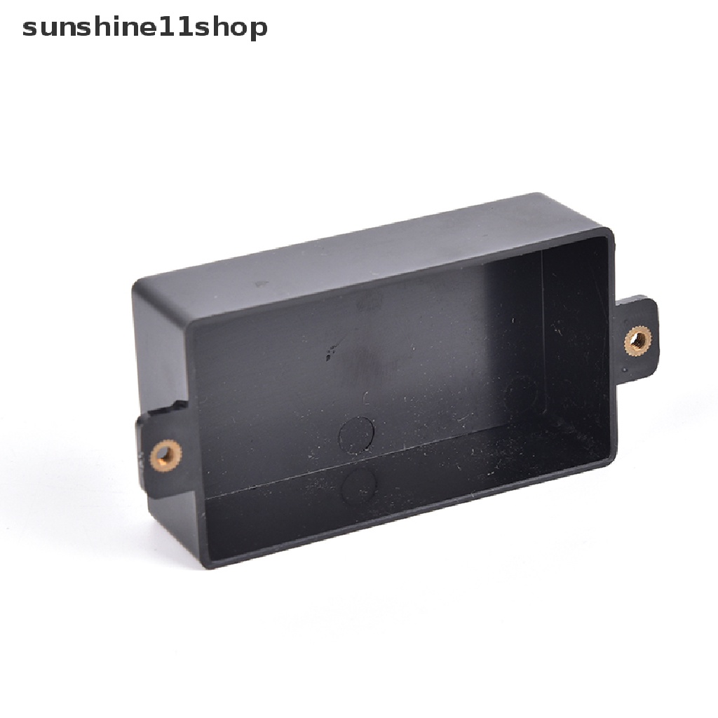 Sho 1pc Cover Pickup Humbucker Bahan Plastik Untuk Gitar