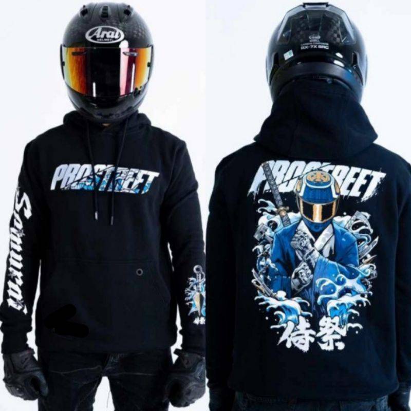 Hoodie Prostreet Samurai Biru Pria dan Wanita / Jaket Hoodie Prostreet Origins / Hoodie jaket motif jepang / Sweater Hoodie Sunmori Naga Piston original / Jaket Hoodie pria Distro Bandung/Jaket pria terbaru 2022 keren gaya