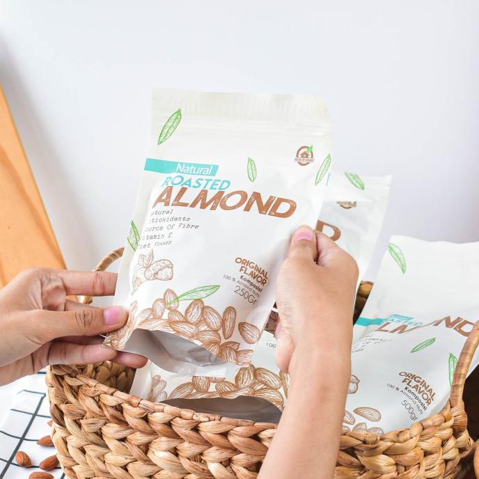 

Harap Baca Deskripsi Sebelum Order Natural Roasted Almond (Panggang) 250 Gr