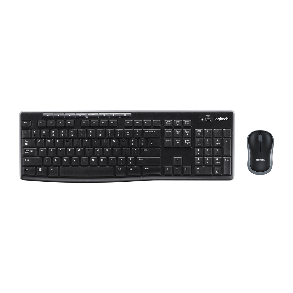 Logitech Keyboard + Mouse Wireless MK270R