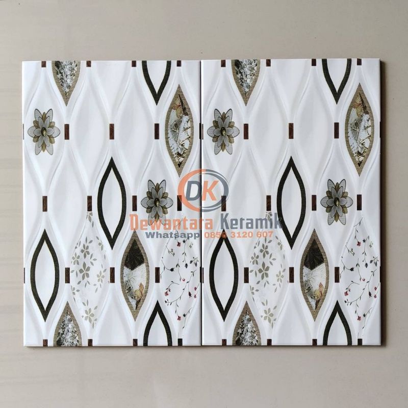 Keramik Dinding 25x40 Uno Marigold WT Pare Kediri