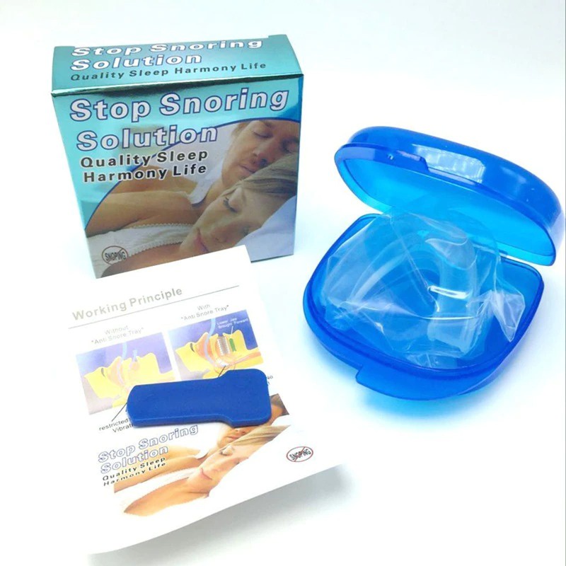 Alat Anti Ngorok Penghilang Dengkur Stop Snoring Solution Mouthpiece