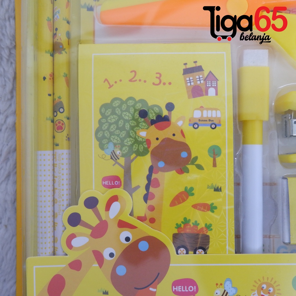 365 STATIONERY SET #41181 Buku &amp; Alat Tulis Anak / Karakter Fancy Gambar Lucu