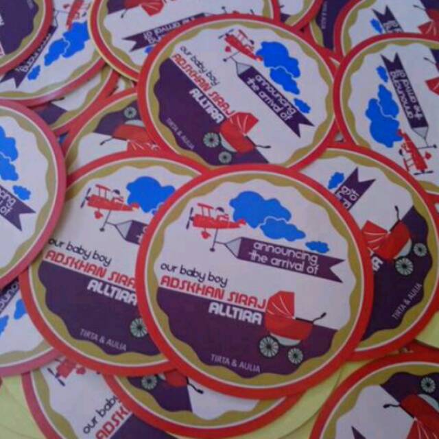 

STIKER KELAHIRAN/STIKER LABEL SYUKURAN