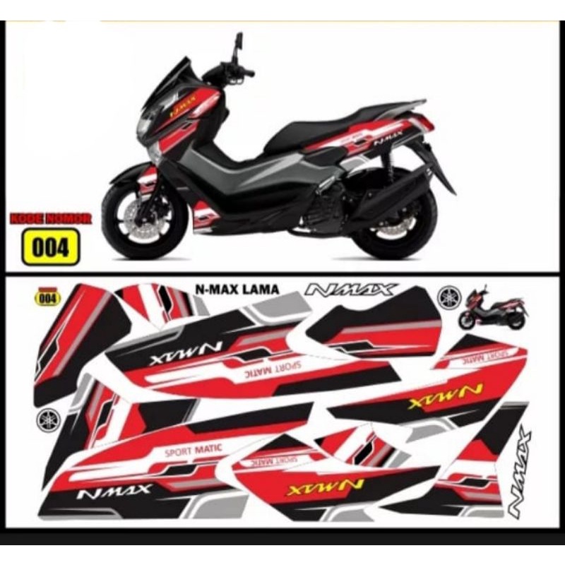 striping yamaha nmax old/decal variasi nmax old