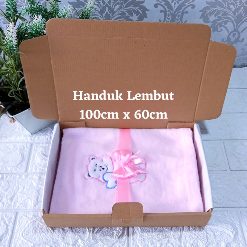 Hampers Baby Perlengkapan Mandi Bayi Kado Lahiran Babynewborn Kado Bayi Baru Lahir HANDUK BAYI BEDAK