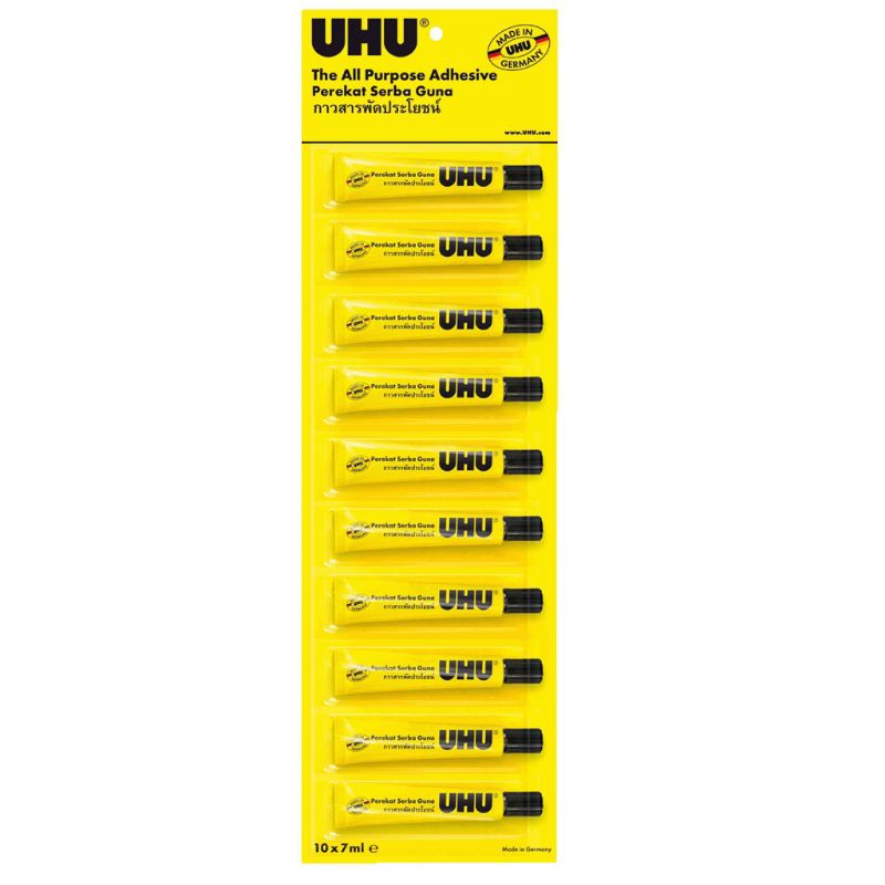 

Lem UHU Cair/Lem Serbaguna UHU 7ML ( 1set/10pcs )