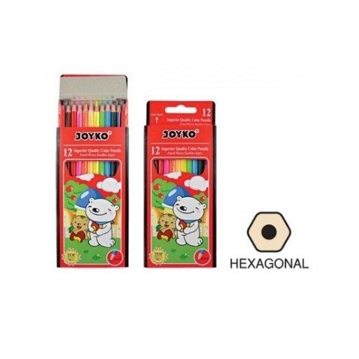 

Pensil 12 Warna Panjang Joyko CP-12PB / Color Pencil