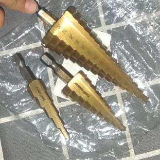 ¨wn[ Mata Bor Spiral Titanium Coated Alat Pertukangan Bor Peralatan Tukang Murah