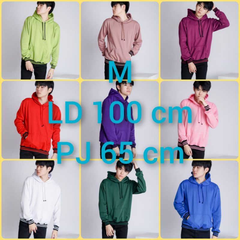 COD/DS/SWEATER HOODIE BASIC POLOS ( M )