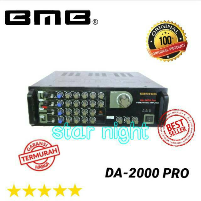 Ampli Mixer BMB DA 2000pro