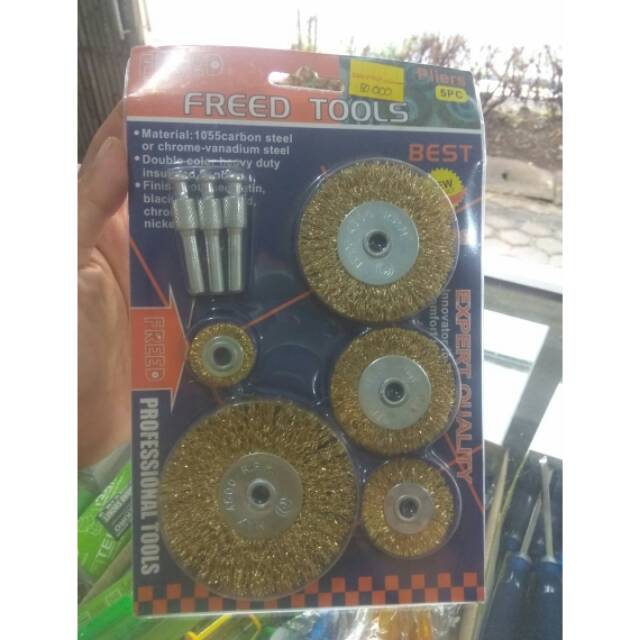 Sikat Grinda Mini 5 pcs