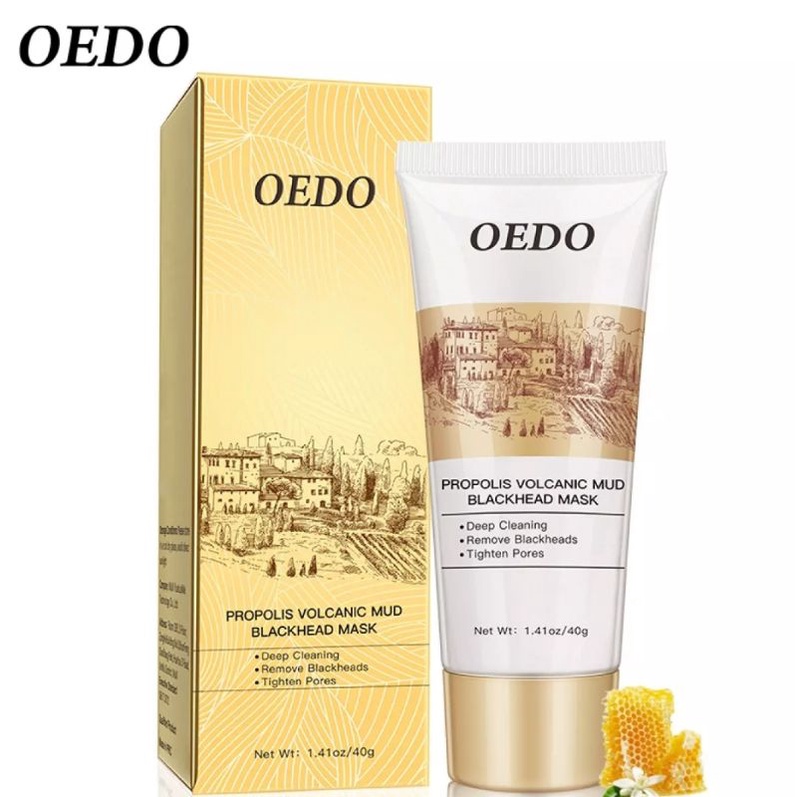 OEDO VOLCANIC SOIL FACIAL ACNE REMOVE BLACKHEAD MITE PROPOLIS FACE CARE PEMBERSIH KOMEDO BLACKHEAD-60ml