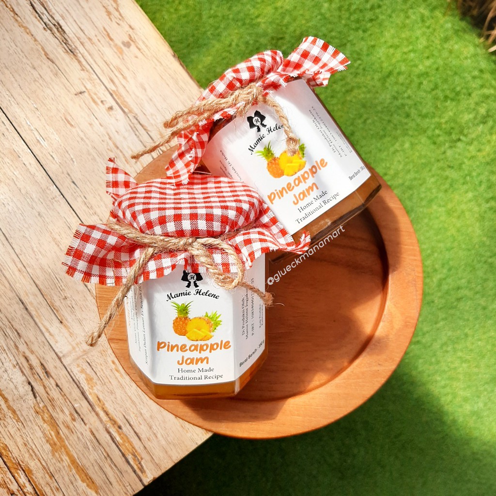 

Mamie Helene Pineapple Marmalade / Spread / jam / selai 340gr
