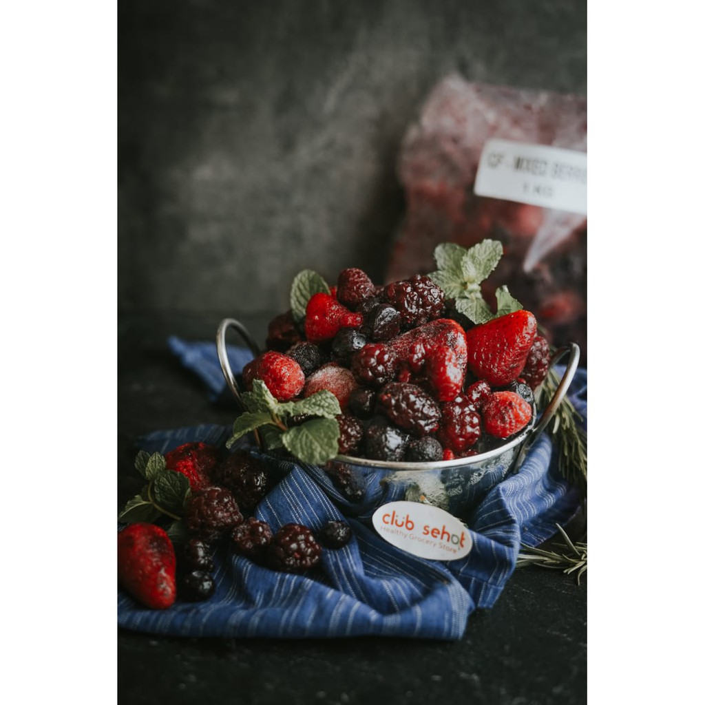 

IQF - Frozen Buah Mixed Berries 1kg