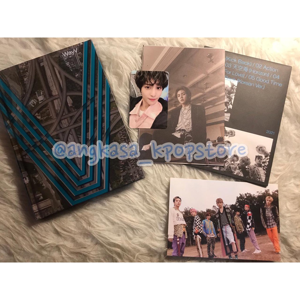 UNSEALED ALBUM WAYV KICKBACK STRANGER VER