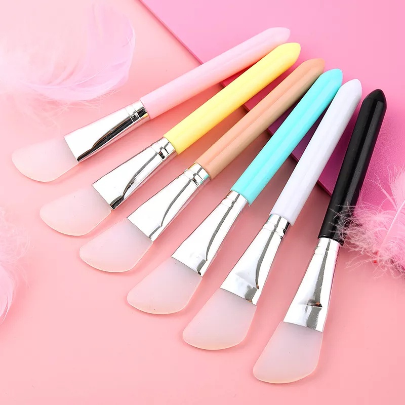 Brush Makeup Silikon Kuas Masker Silicone bentuk Pisau AB16 ACC