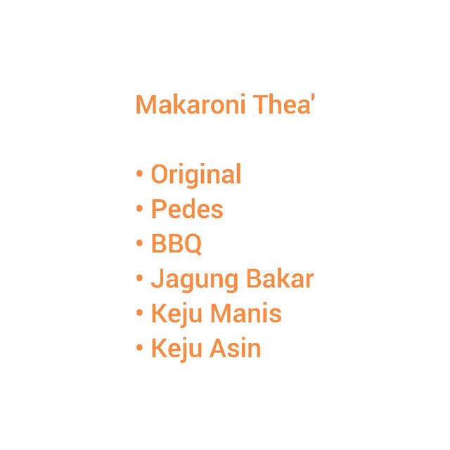 

Makaroni'Thea