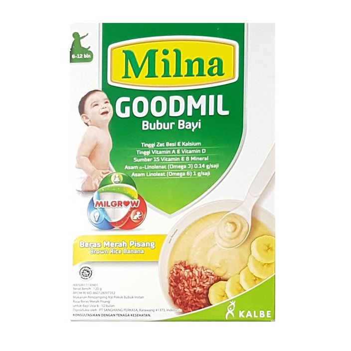 Goodmil Bubur Beras Merah Pisang 120 gr