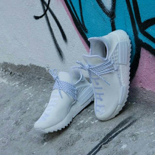 ADIDAS NMD HU TRAILE BLANK