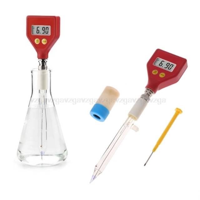 PH-98108 pH Meter Sharp glass Electrode Water Food Cheese Milk Soil pH susu keju tanah sir