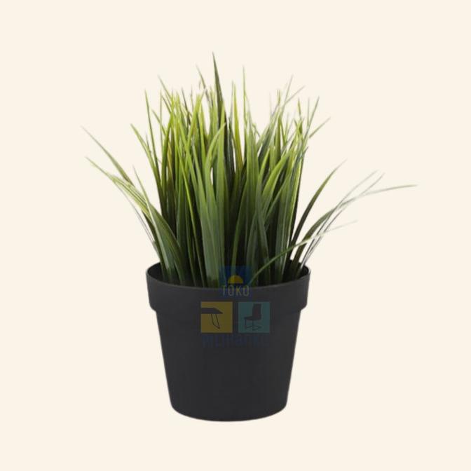 Tanaman Palsu / Tiruan / Artificial Dalam Pot / Hiasan, Rumput