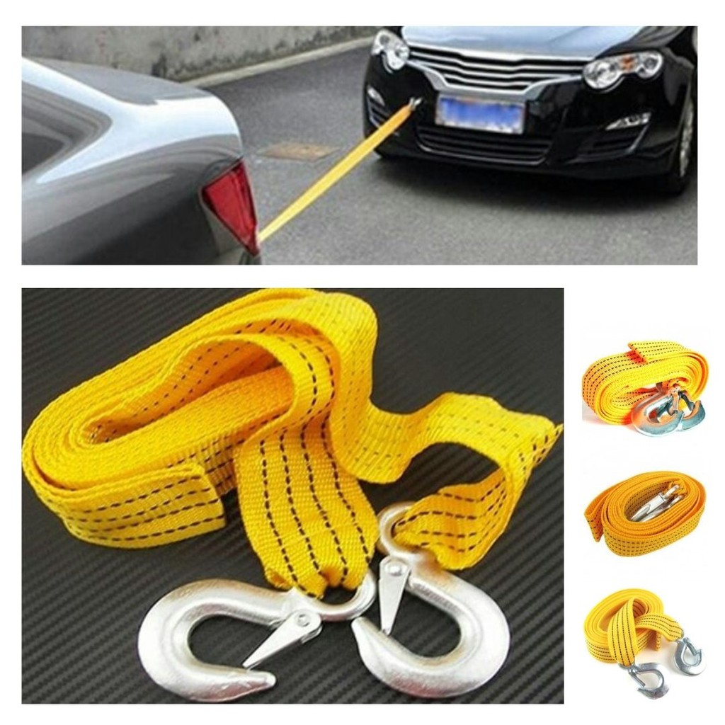 Tali Tambang Derek Mobil Towing Rope with Hook  111151