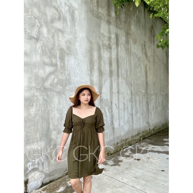 Dress Plus Size-Plus Size Dress Big Size Dress Jumbo Fashion Wanita korea