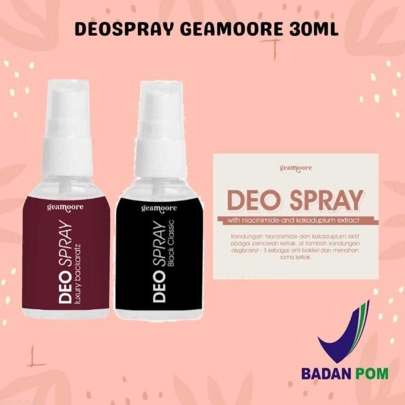 Jual Deo Spray geamoore deodorant spray penghilang bau ketek anti