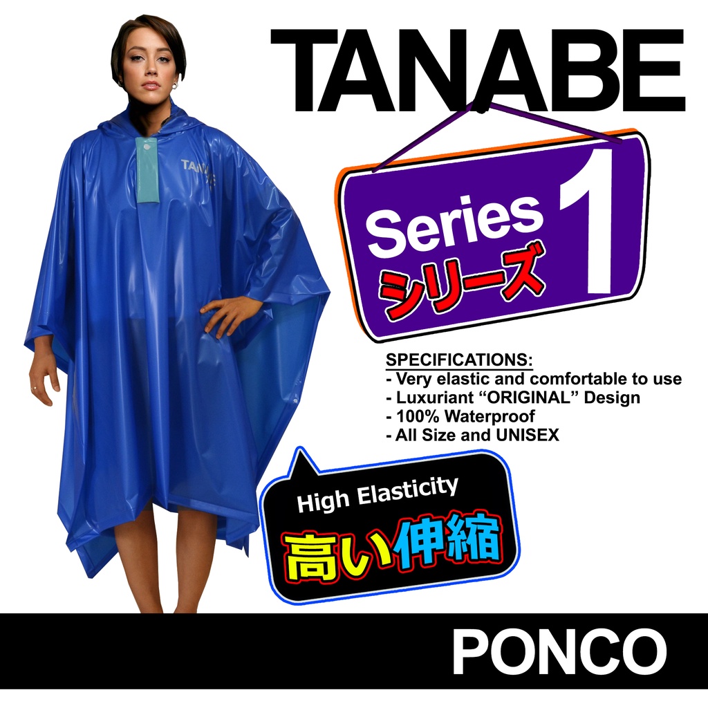 JAS HUJAN PONCHO TANABE S1 PONCO KELELAWAR BATMAN HIGH QUALITY