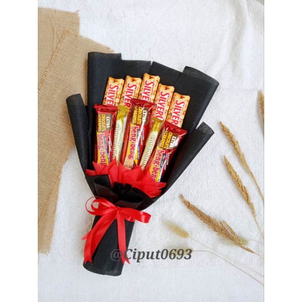 

(READY) BUCKET SNACK / BUKET WISUDA / KADO ULTAH / BUKET COKLAT