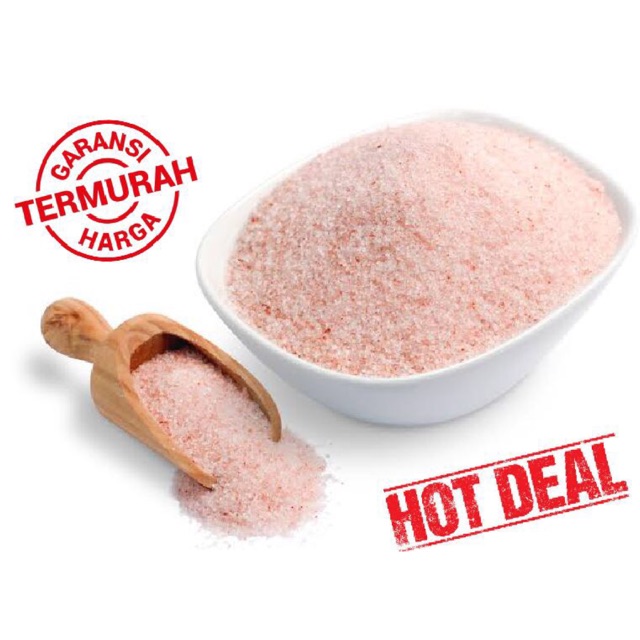 1Kg Organic Himalayan Salt / Pink Salt / PROMO!! Grab Fast!