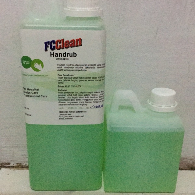 Fc clean handrub handsanitizer cair