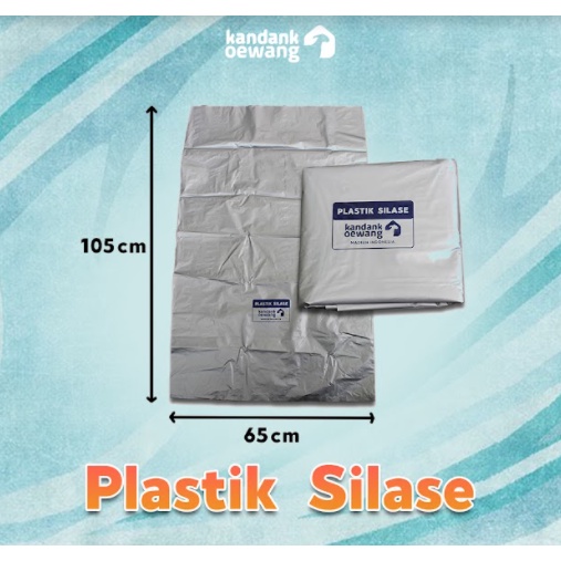 Jual Plastik Silase Plastik Penyimpanan Pakan Ternak Isi Lembar