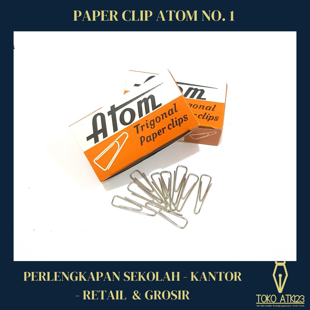 Paper Clip / Trigonal Clip Merk Atom No. 1