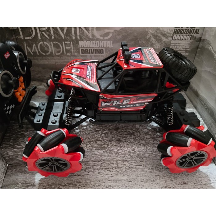 REMOTE CONTROL RC XBAOTEC LATERAL SENSOR INDUCTION OFFROAD DRIFT 1:16 - Merah