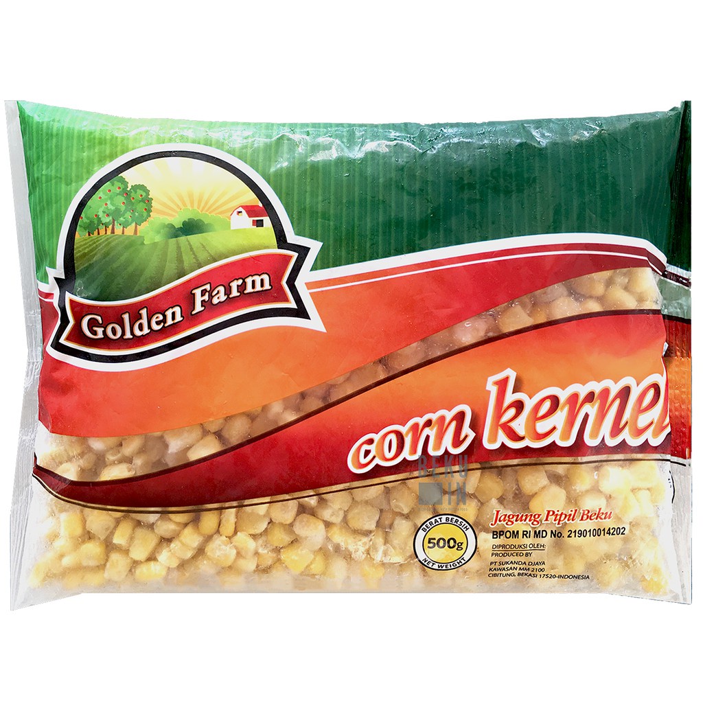 Golden Farm Kernel Corn 500gr - Jagung Frozen