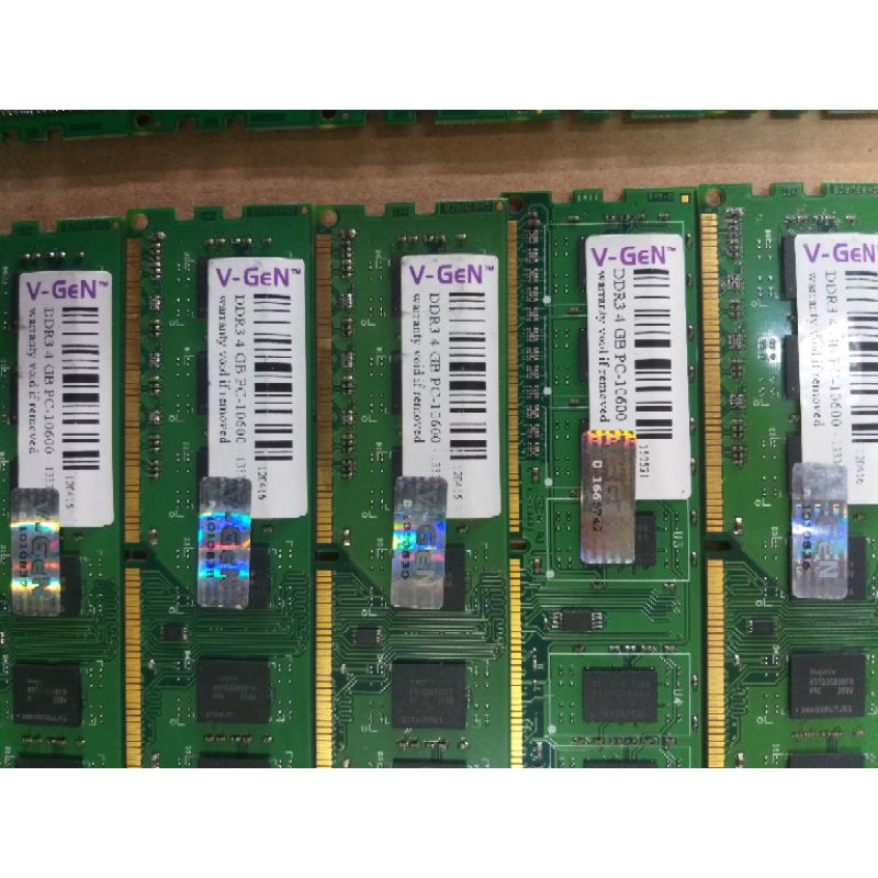 Memory RAM VGen DDR3 4GB PC 10600/12800