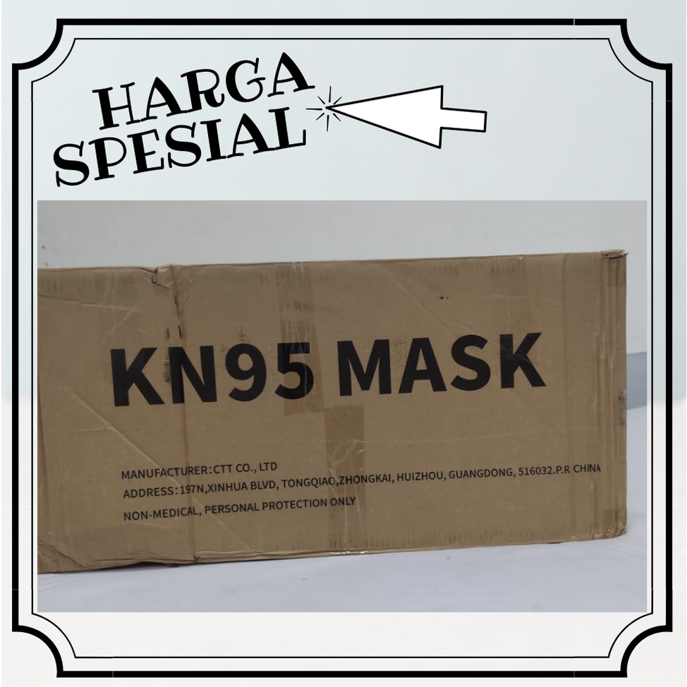 Masker KN95 Per 5 Dus (Harga Spesial)